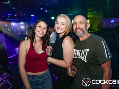 A professional photo of guests enjoying themselves at Cocktails Nightclub from our gallery.