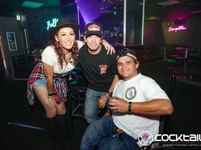 A professional photo of guests enjoying themselves at Cocktails Nightclub from our gallery.