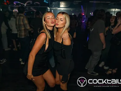 A professional photo of guests enjoying themselves at Cocktails Nightclub from our gallery.