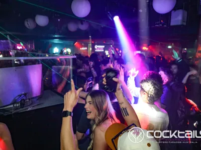 A professional photo of guests enjoying themselves at Cocktails Nightclub from our gallery.