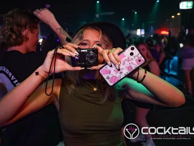 A professional photo of guests enjoying themselves at Cocktails Nightclub from our gallery.