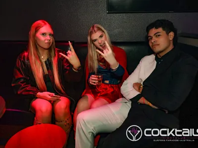 A professional photo of guests enjoying themselves at Cocktails Nightclub from our gallery.