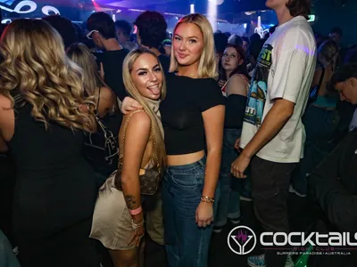 A professional photo of guests enjoying themselves at Cocktails Nightclub from our gallery.