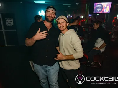 A professional photo of guests enjoying themselves at Cocktails Nightclub from our gallery.