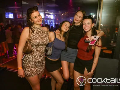 A professional photo of guests enjoying themselves at Cocktails Nightclub from our gallery.