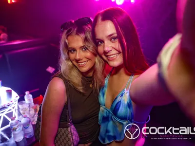 A professional photo of guests enjoying themselves at Cocktails Nightclub from our gallery.