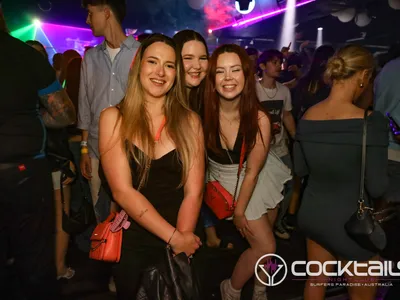 A professional photo of guests enjoying themselves at Cocktails Nightclub from our gallery.