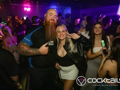 A professional photo of guests enjoying themselves at Cocktails Nightclub from our gallery.