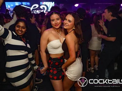 A professional photo of guests enjoying themselves at Cocktails Nightclub from our gallery.