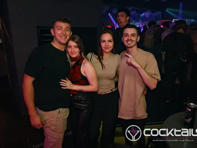 A professional photo of guests enjoying themselves at Cocktails Nightclub from our gallery.