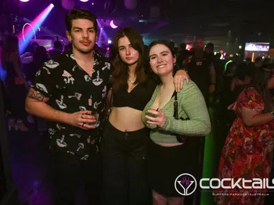 A professional photo of guests enjoying themselves at Cocktails Nightclub from our gallery.