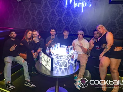 A professional photo of guests enjoying themselves at Cocktails Nightclub from our gallery.