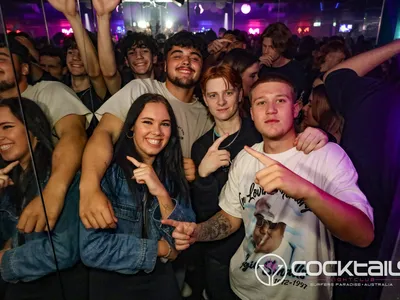 A professional photo of guests enjoying themselves at Cocktails Nightclub from our gallery.