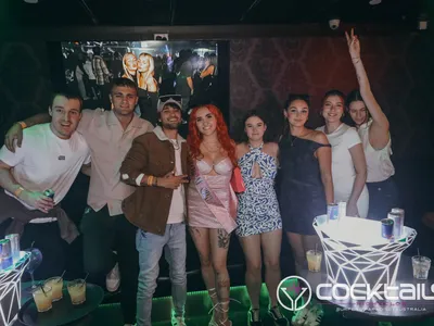 A professional photo of guests enjoying themselves at Cocktails Nightclub from our gallery.