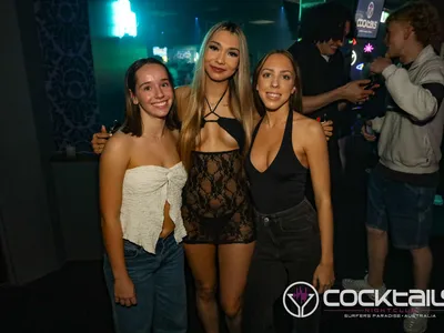 A professional photo of guests enjoying themselves at Cocktails Nightclub from our gallery.