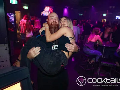 A professional photo of guests enjoying themselves at Cocktails Nightclub from our gallery.