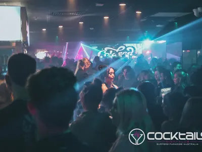 A professional photo of guests enjoying themselves at Cocktails Nightclub from our gallery.