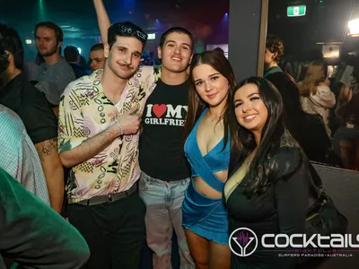 A professional photo of guests enjoying themselves at Cocktails Nightclub from our gallery.