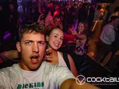 A professional photo of guests enjoying themselves at Cocktails Nightclub from our gallery.