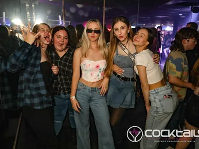 A professional photo of guests enjoying themselves at Cocktails Nightclub from our gallery.