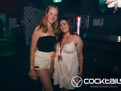 A professional photo of guests enjoying themselves at Cocktails Nightclub from our gallery.