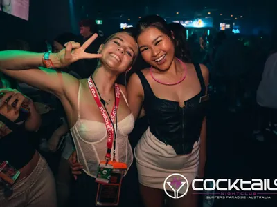 A professional photo of guests enjoying themselves at Cocktails Nightclub from our gallery.