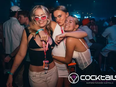 A professional photo of guests enjoying themselves at Cocktails Nightclub from our gallery.