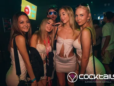 A professional photo of guests enjoying themselves at Cocktails Nightclub from our gallery.