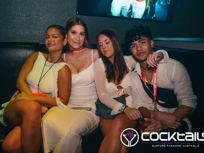 A professional photo of guests enjoying themselves at Cocktails Nightclub from our gallery.