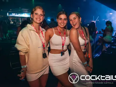 A professional photo of guests enjoying themselves at Cocktails Nightclub from our gallery.