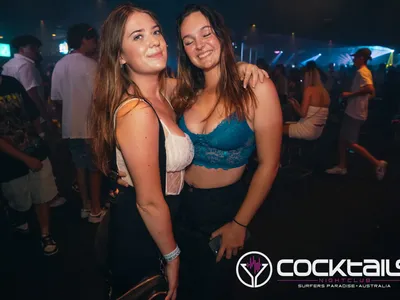 A professional photo of guests enjoying themselves at Cocktails Nightclub from our gallery.