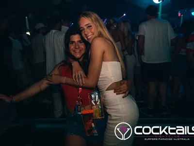 A professional photo of guests enjoying themselves at Cocktails Nightclub from our gallery.