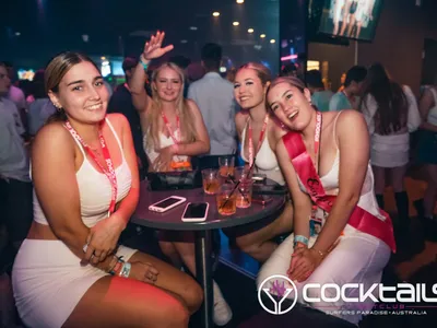 A professional photo of guests enjoying themselves at Cocktails Nightclub from our gallery.