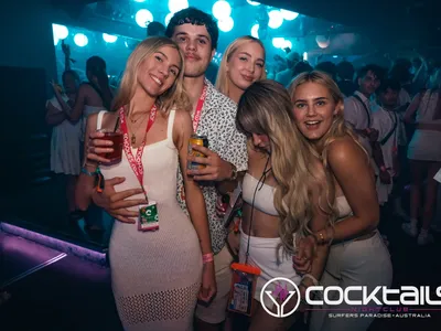 A professional photo of guests enjoying themselves at Cocktails Nightclub from our gallery.