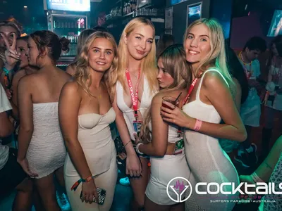 A professional photo of guests enjoying themselves at Cocktails Nightclub from our gallery.