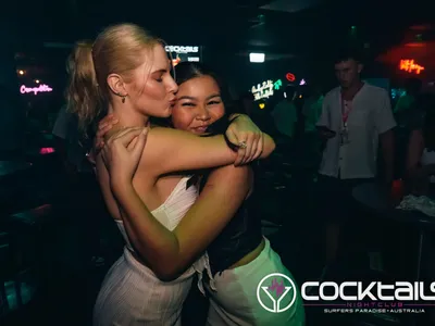 A professional photo of guests enjoying themselves at Cocktails Nightclub from our gallery.