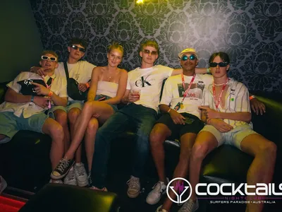 A professional photo of guests enjoying themselves at Cocktails Nightclub from our gallery.