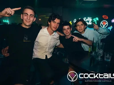 A professional photo of guests enjoying themselves at Cocktails Nightclub from our gallery.