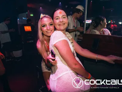 A professional photo of guests enjoying themselves at Cocktails Nightclub from our gallery.