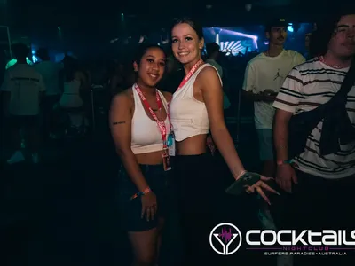 A professional photo of guests enjoying themselves at Cocktails Nightclub from our gallery.