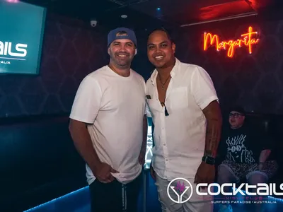 A professional photo of guests enjoying themselves at Cocktails Nightclub from our gallery.