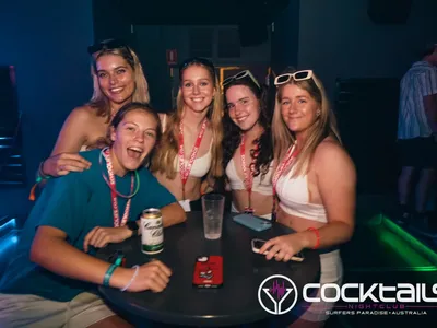 A professional photo of guests enjoying themselves at Cocktails Nightclub from our gallery.