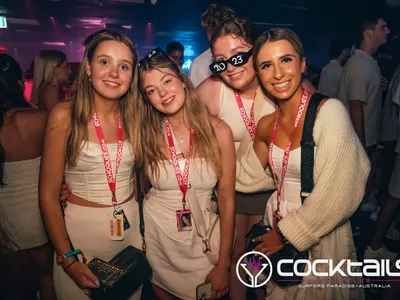 A professional photo of guests enjoying themselves at Cocktails Nightclub from our gallery.