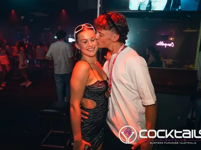 A professional photo of guests enjoying themselves at Cocktails Nightclub from our gallery.