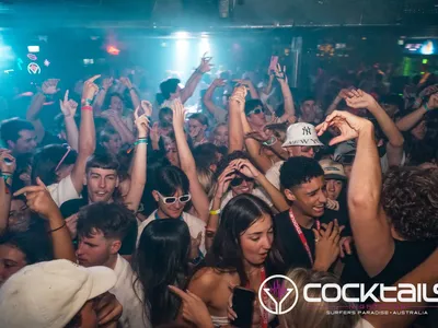 A professional photo of guests enjoying themselves at Cocktails Nightclub from our gallery.