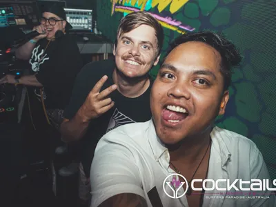 A professional photo of guests enjoying themselves at Cocktails Nightclub from our gallery.