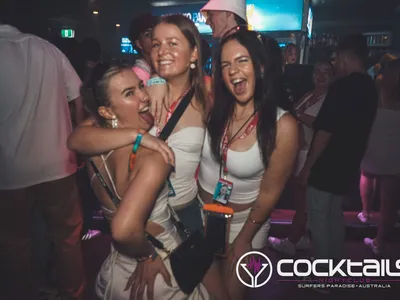 A professional photo of guests enjoying themselves at Cocktails Nightclub from our gallery.