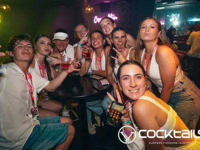 A professional photo of guests enjoying themselves at Cocktails Nightclub from our gallery.