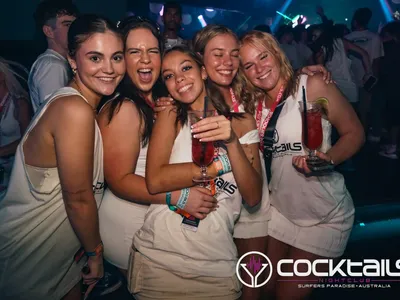 A professional photo of guests enjoying themselves at Cocktails Nightclub from our gallery.