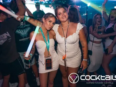 A professional photo of guests enjoying themselves at Cocktails Nightclub from our gallery.